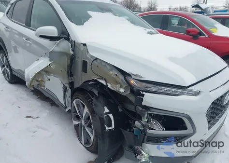 2020 Hyundai Kona Ultimate из США, поврежденный, VIN KM8K5CA56LU488174